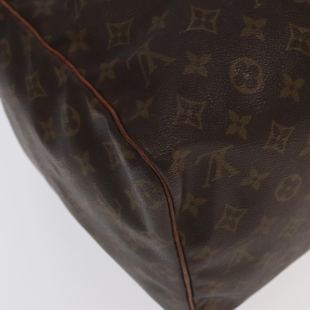 LOUIS VUITTON Monogram Sac Souple 45 Boston Bag M41624 LV Auth 96730