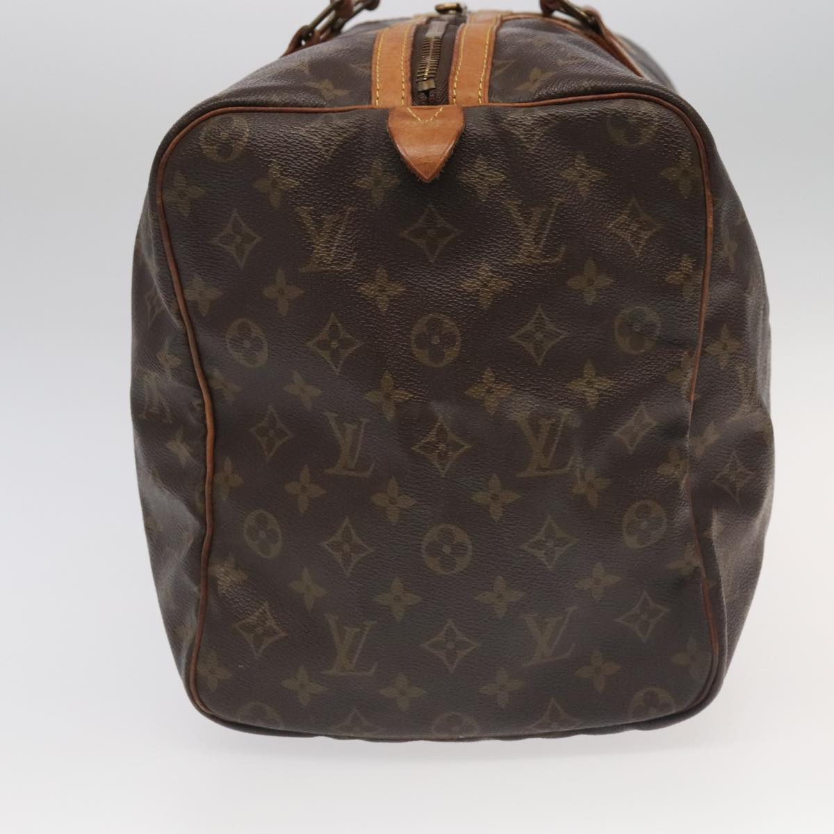 LOUIS VUITTON Monogram Sac Souple 45 Boston Bag M41624 LV Auth 96730