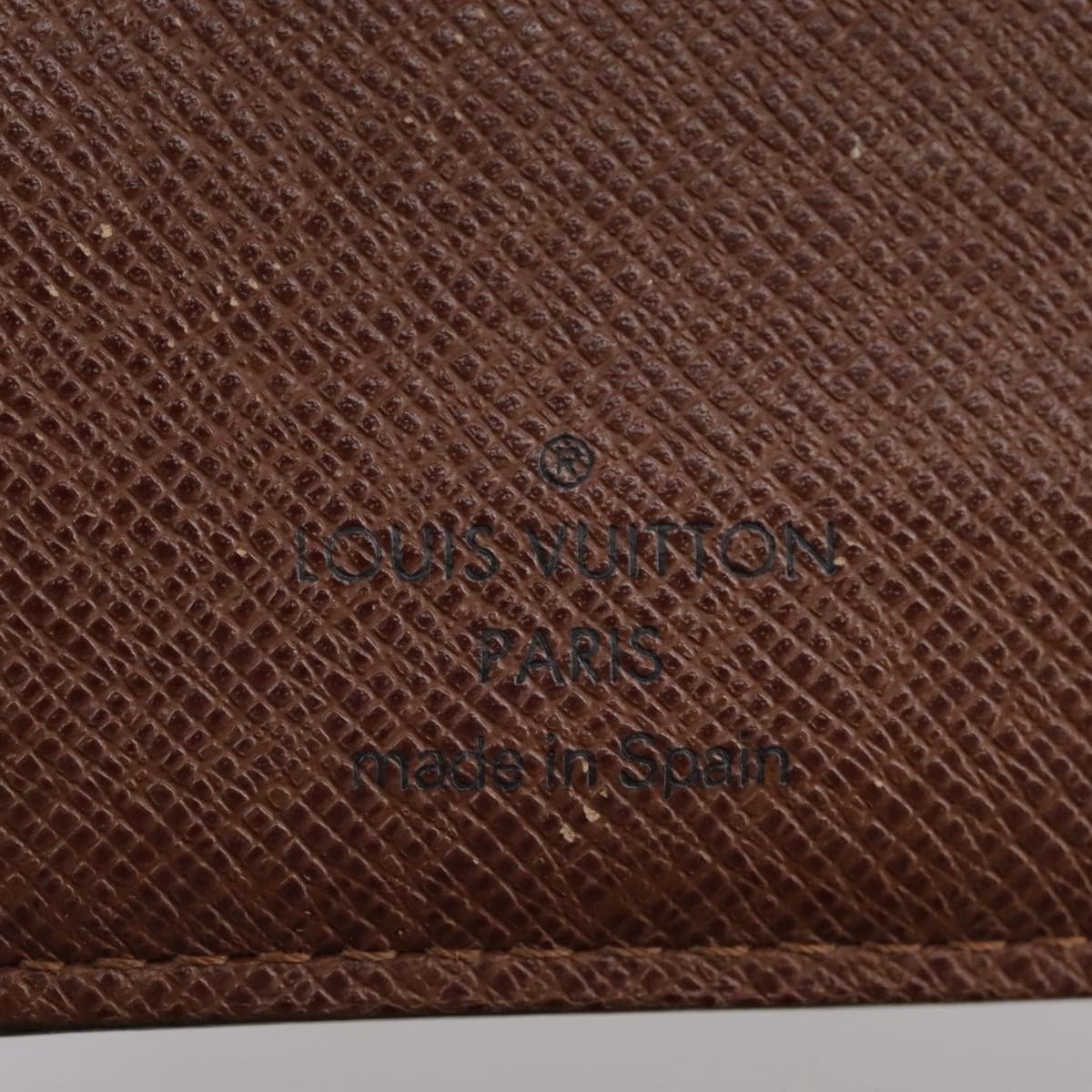 LOUIS VUITTON Monogram Porte Monnaie Billets Viennois Wallet M61663 Auth 96797