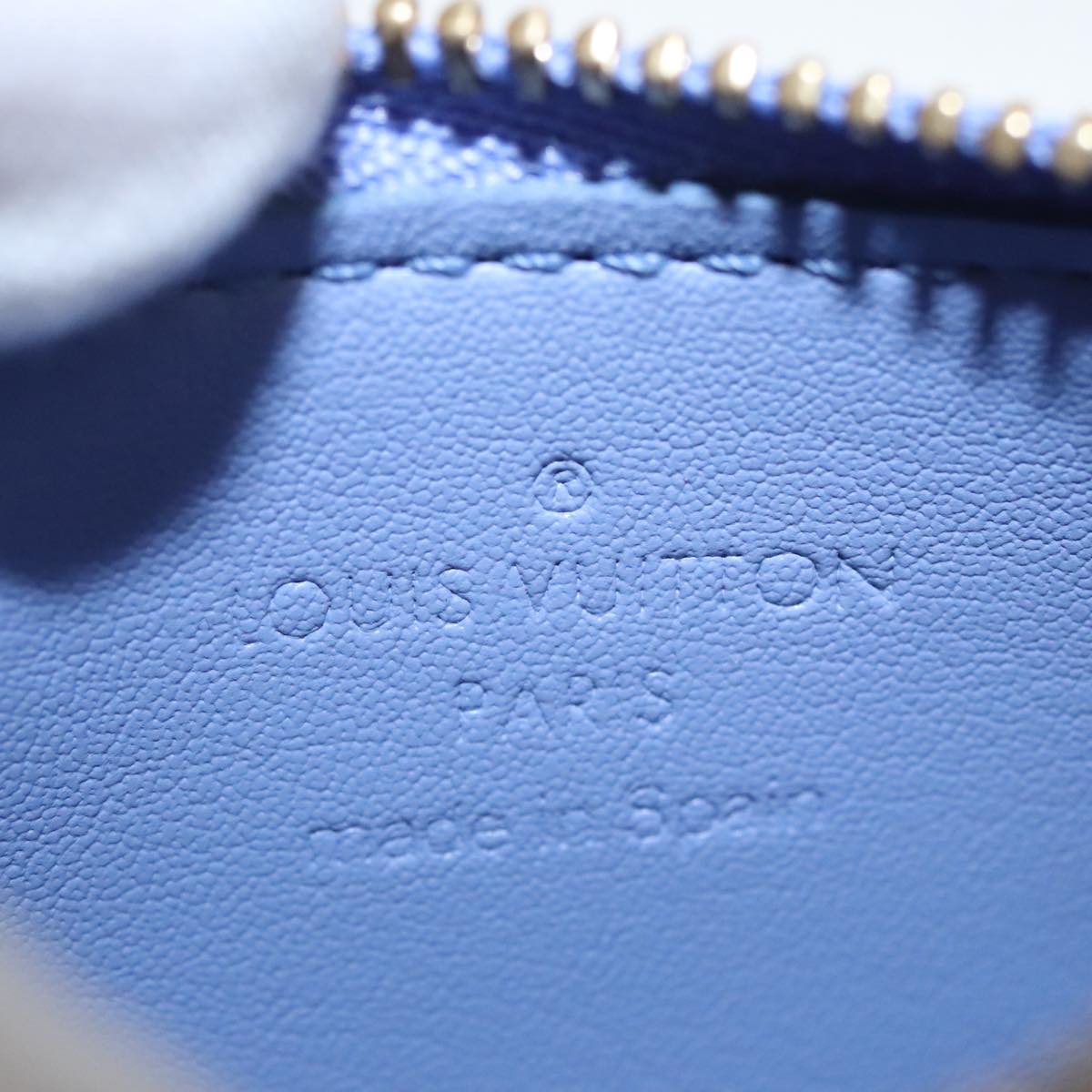 LOUIS VUITTON Monogram Vernis PochetteCles Coin Purse Lavande M91249 Auth 96854V