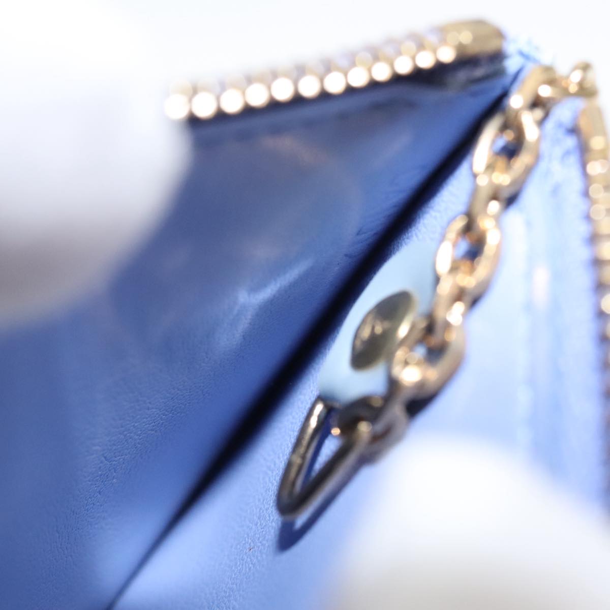 LOUIS VUITTON Monogram Vernis PochetteCles Coin Purse Lavande M91249 Auth 96854V