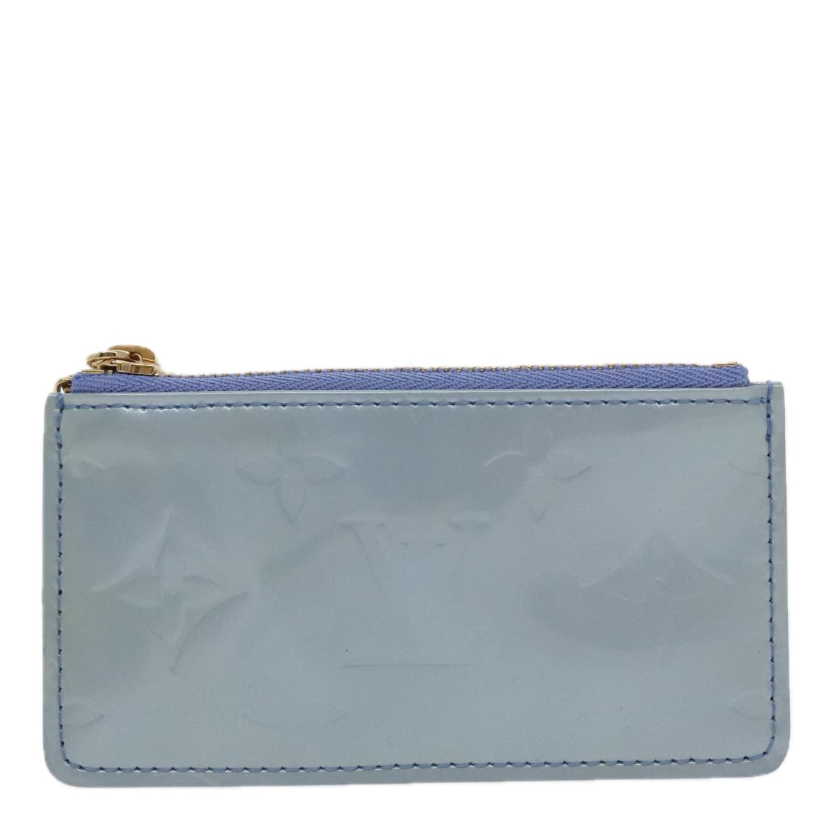 LOUIS VUITTON Monogram Vernis PochetteCles Coin Purse Lavande M91249 Auth 96854V