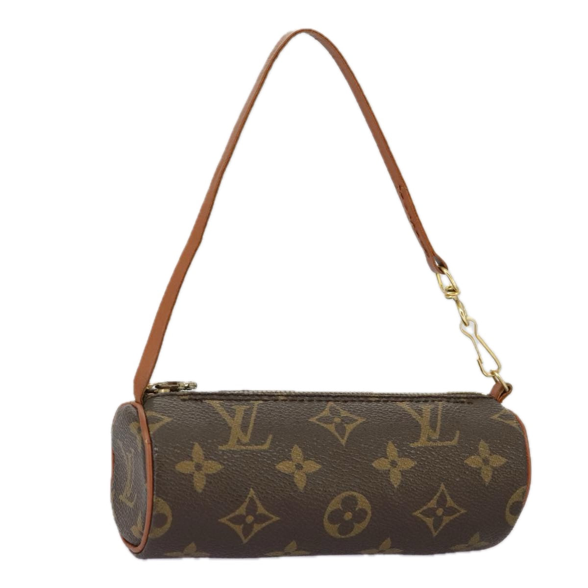 LOUIS VUITTON Monogram Papillon Pouch Pouch LV Auth 96858