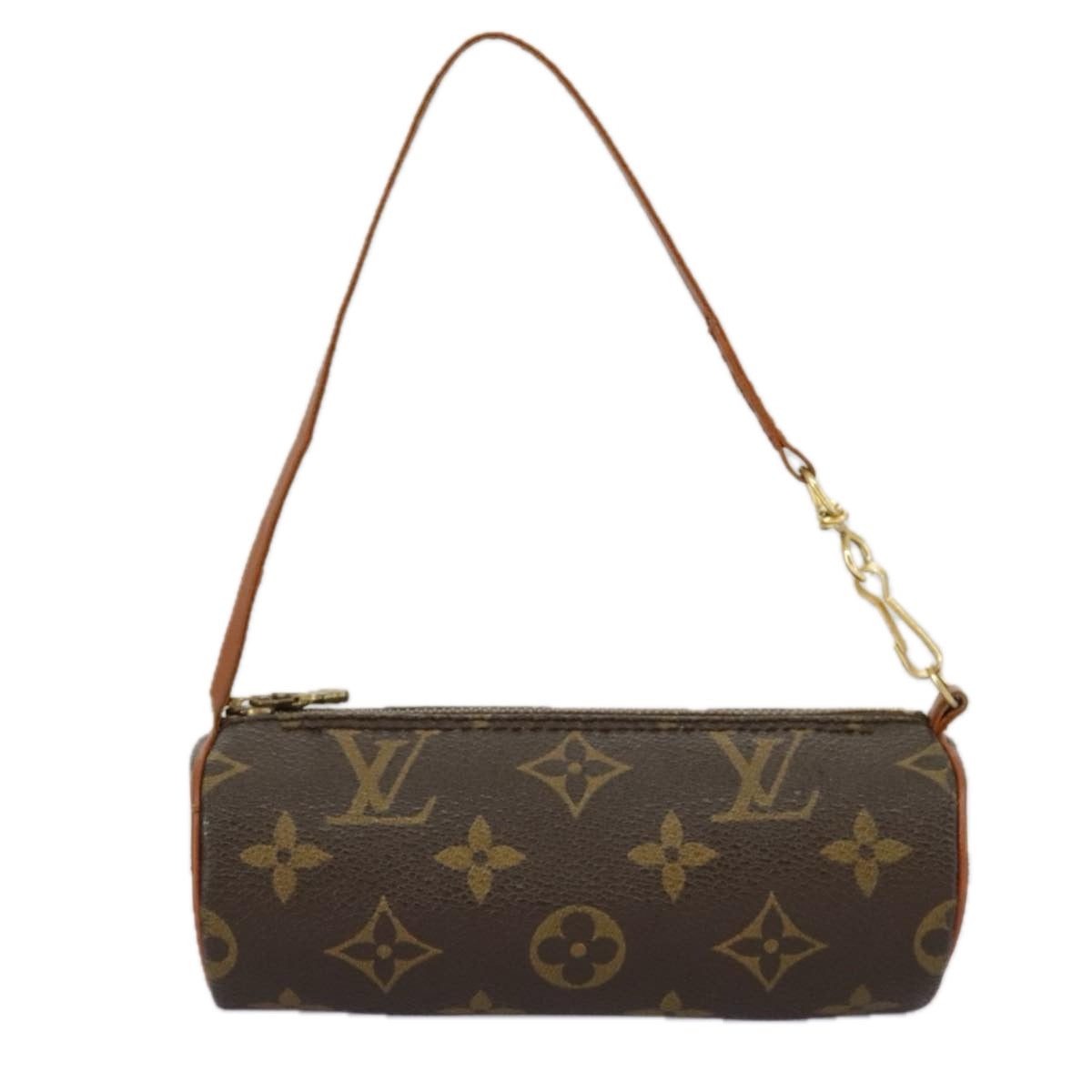 LOUIS VUITTON Monogram Papillon Pouch Pouch LV Auth 96858