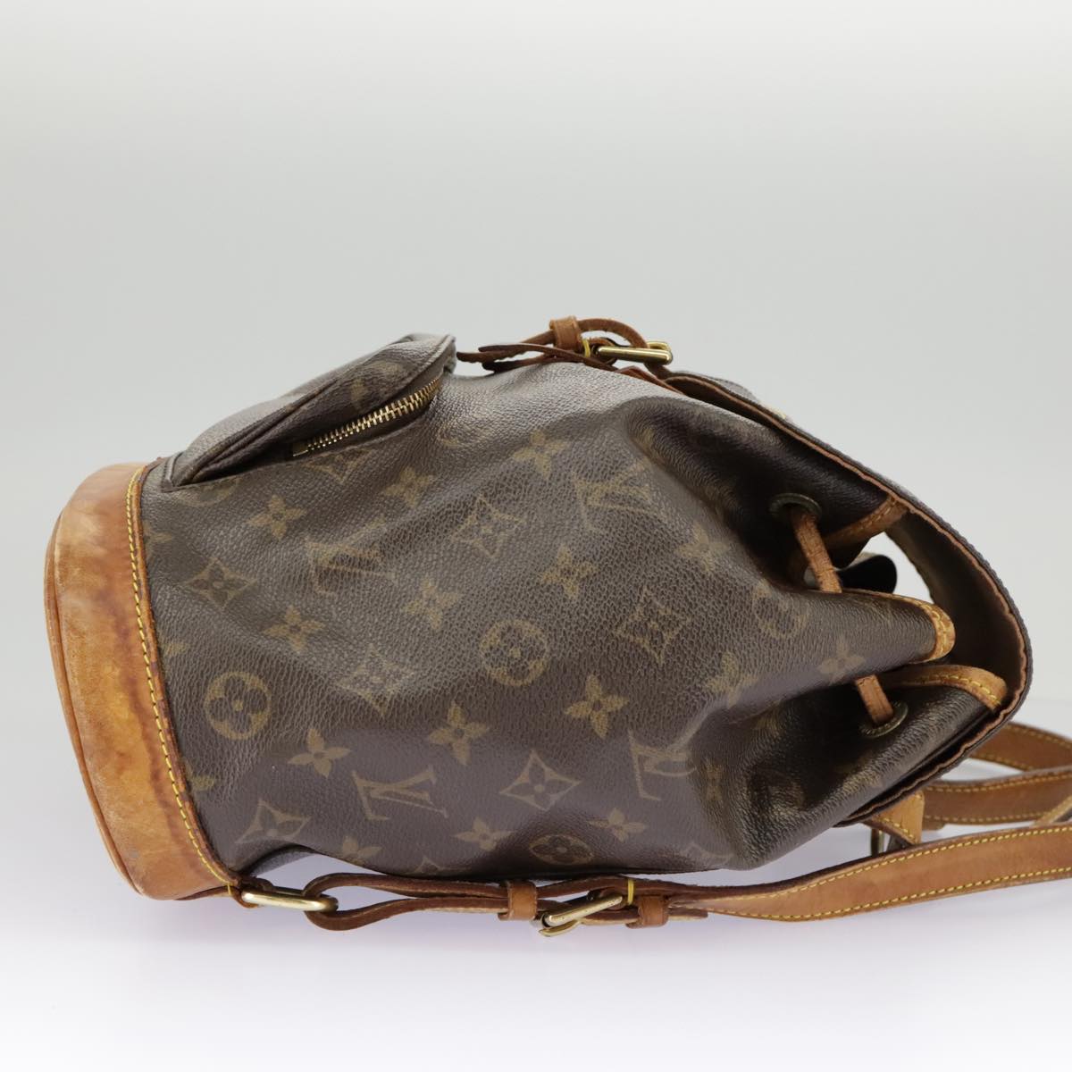 LOUIS VUITTON Monogram Montsouris MM Backpack M51136 LV Auth 96860