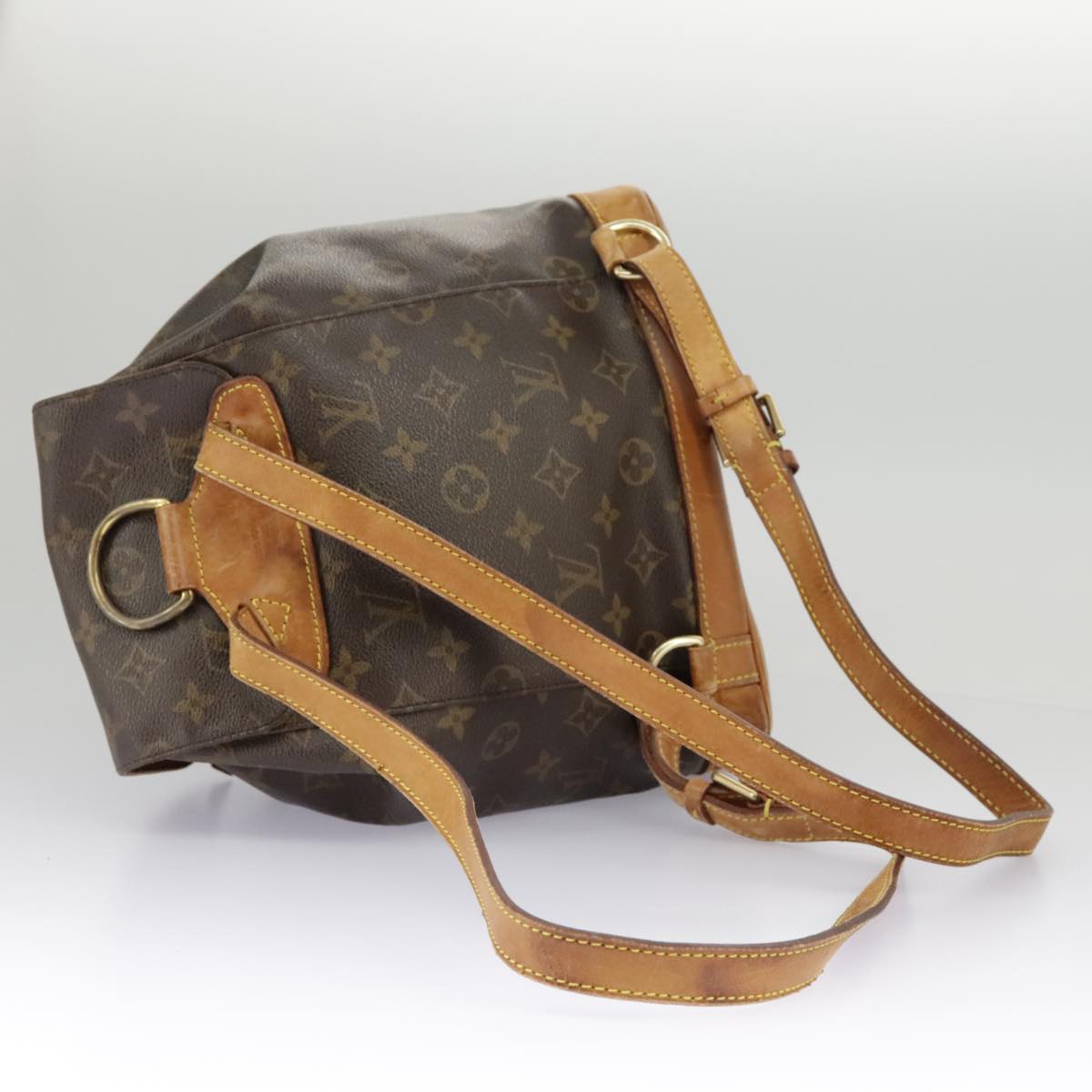 LOUIS VUITTON Monogram Montsouris MM Backpack M51136 LV Auth 96860