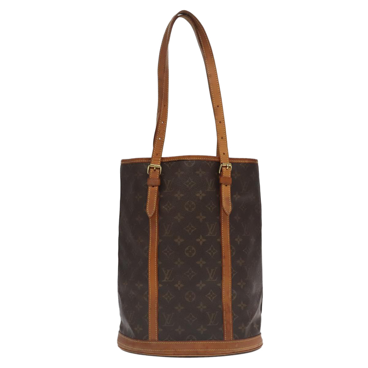 LOUIS VUITTON Monogram Bucket GM Shoulder Bag M42236 LV Auth 96874