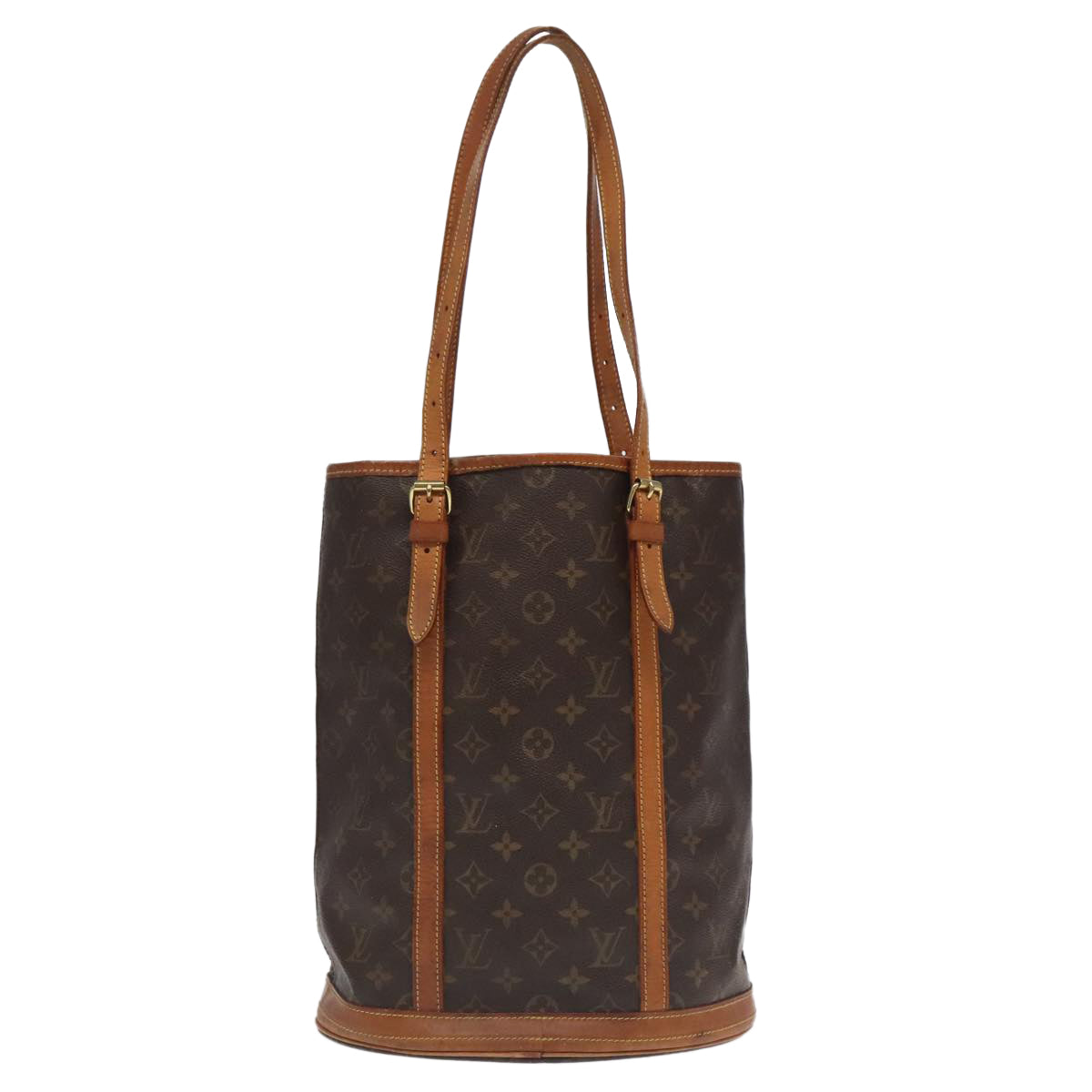 LOUIS VUITTON Monogram Bucket GM Shoulder Bag M42236 LV Auth 96874