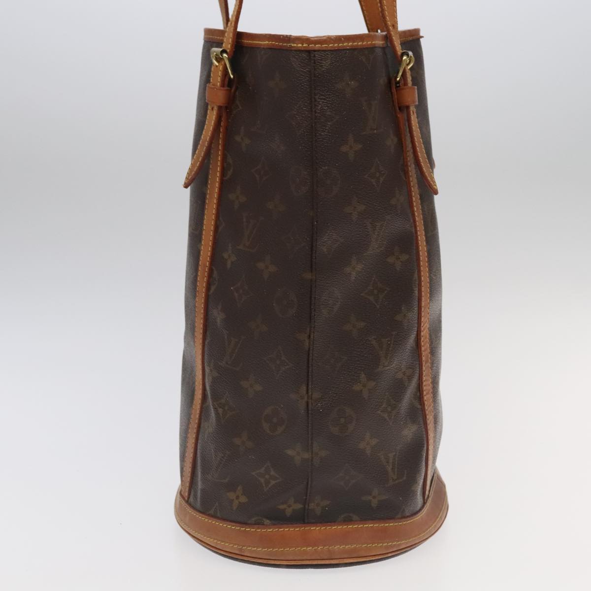 LOUIS VUITTON Monogram Bucket GM Shoulder Bag M42236 LV Auth 96874