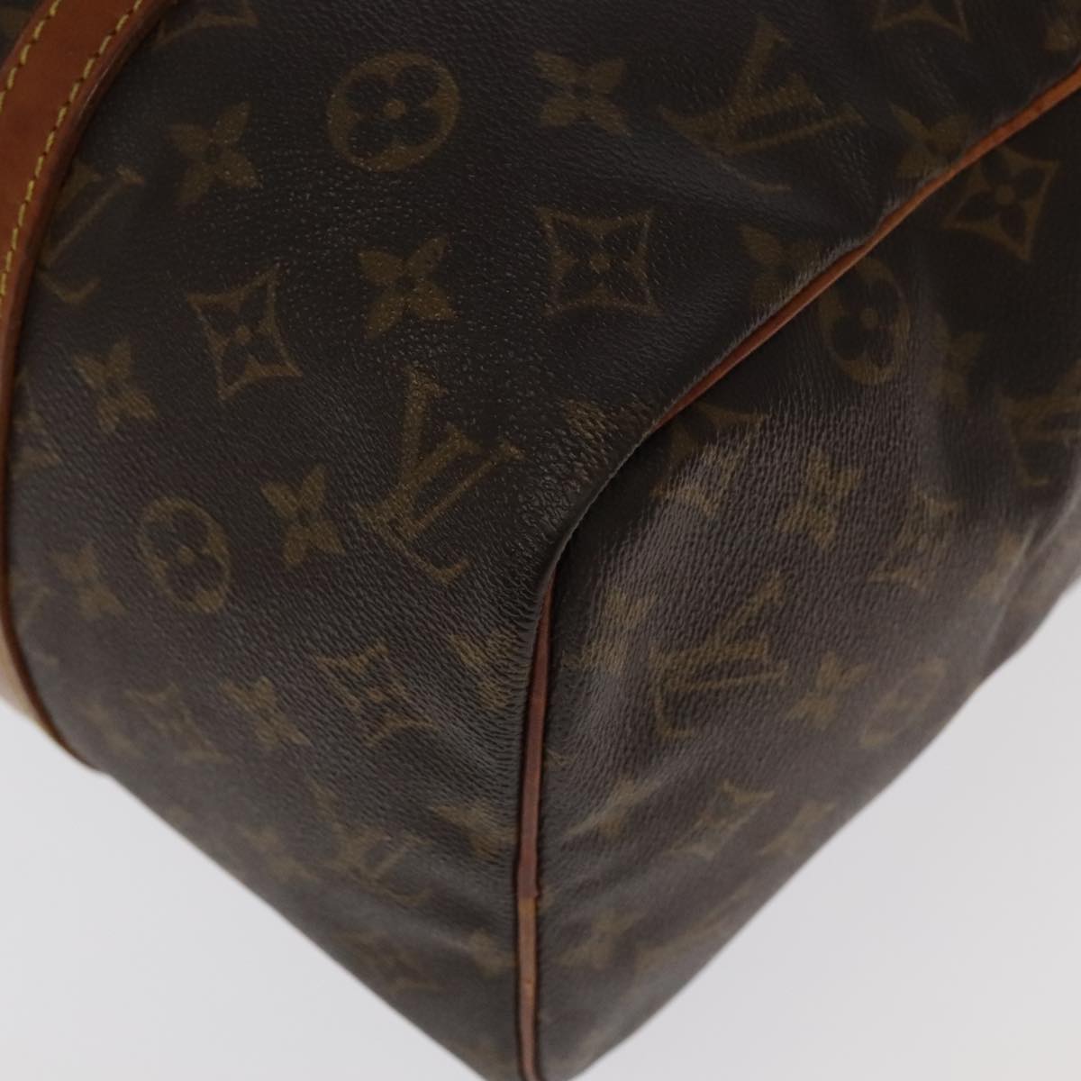 LOUIS VUITTON Monogram Sac Souple 35 Boston Bag M41626 LV Auth 96875