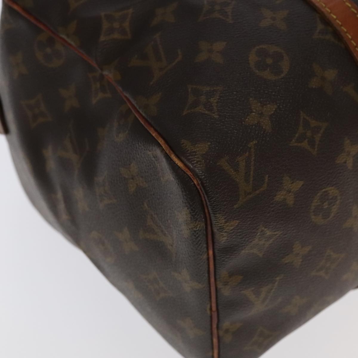 LOUIS VUITTON Monogram Sac Souple 35 Boston Bag M41626 LV Auth 96875