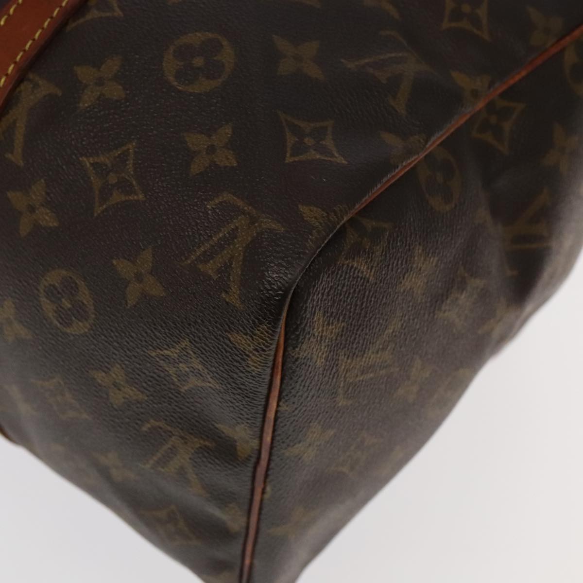 LOUIS VUITTON Monogram Sac Souple 35 Boston Bag M41626 LV Auth 96875