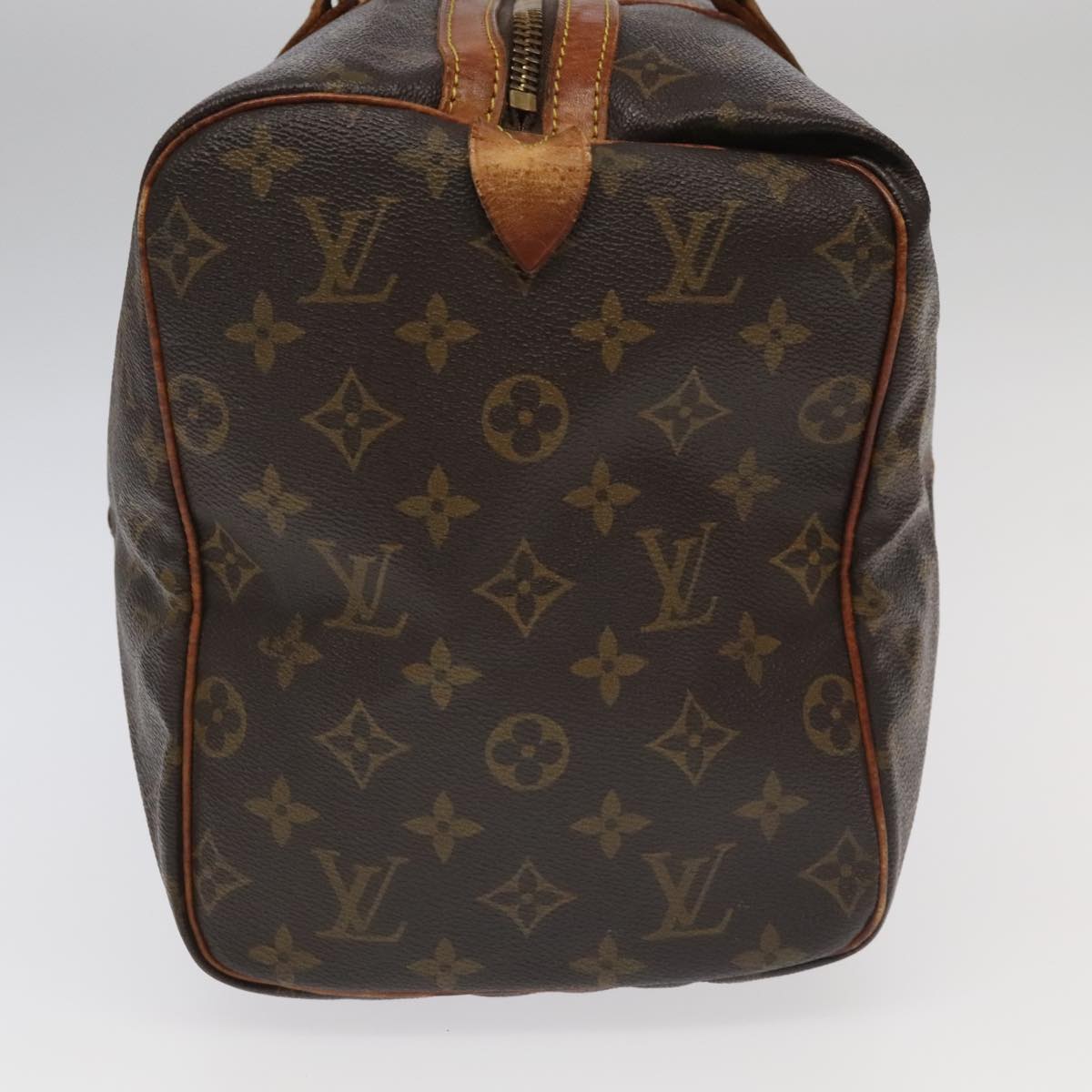 LOUIS VUITTON Monogram Sac Souple 35 Boston Bag M41626 LV Auth 96875