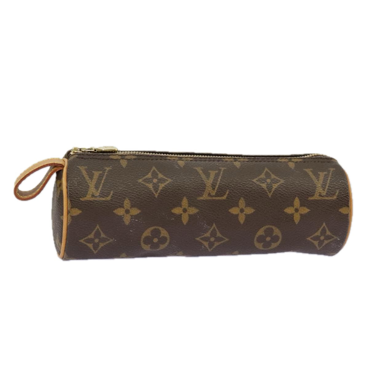 LOUIS VUITTON Monogram Trousse Rondo Pouch M47630 LV Auth 96900