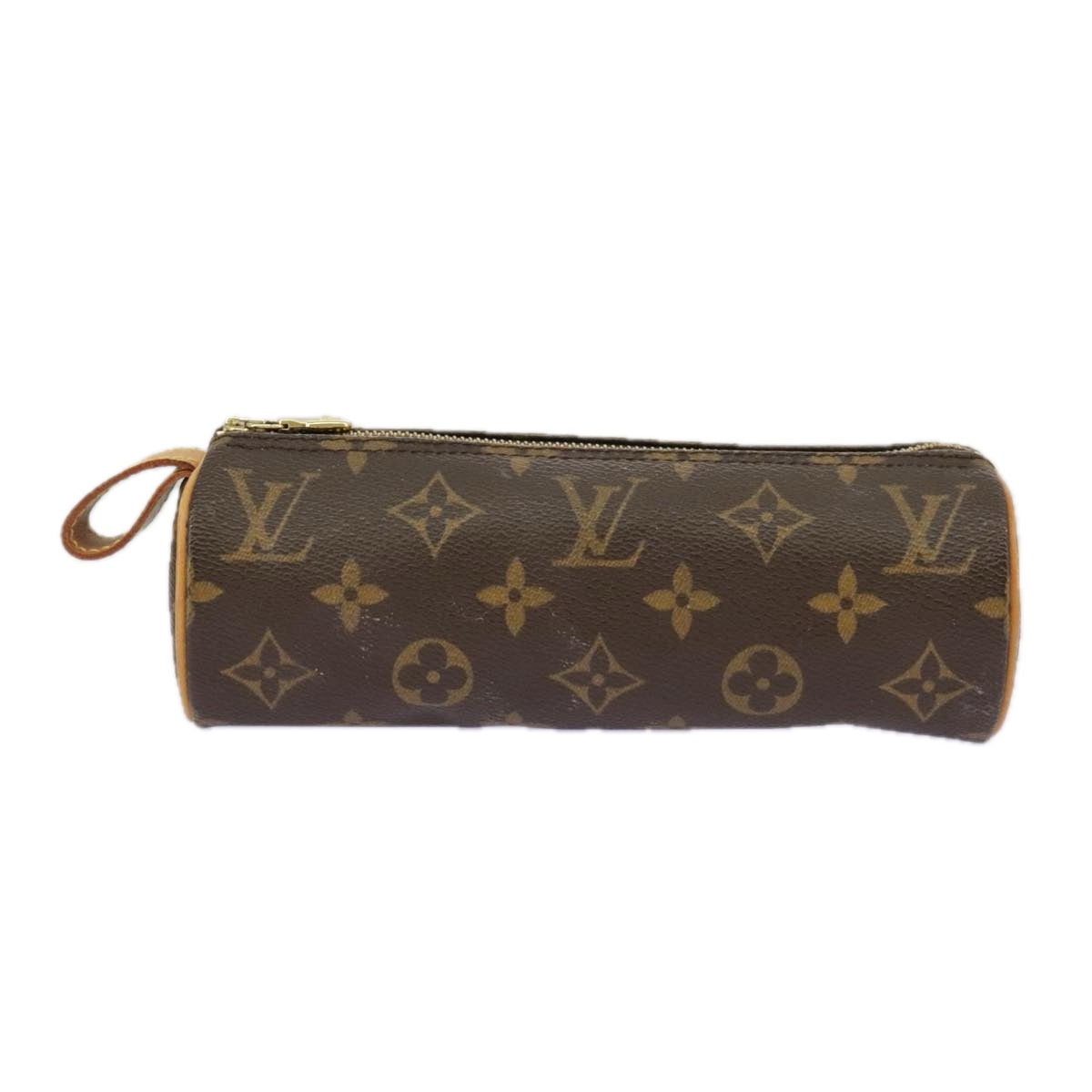 LOUIS VUITTON Monogram Trousse Rondo Pouch M47630 LV Auth 96900