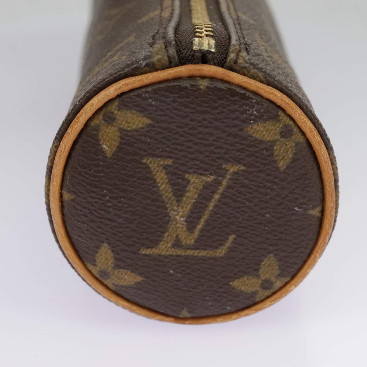 LOUIS VUITTON Monogram Trousse Rondo Pouch M47630 LV Auth 96900