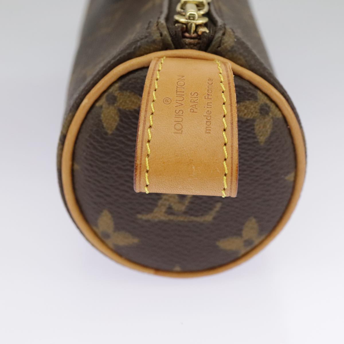 LOUIS VUITTON Monogram Trousse Rondo Pouch M47630 LV Auth 96900