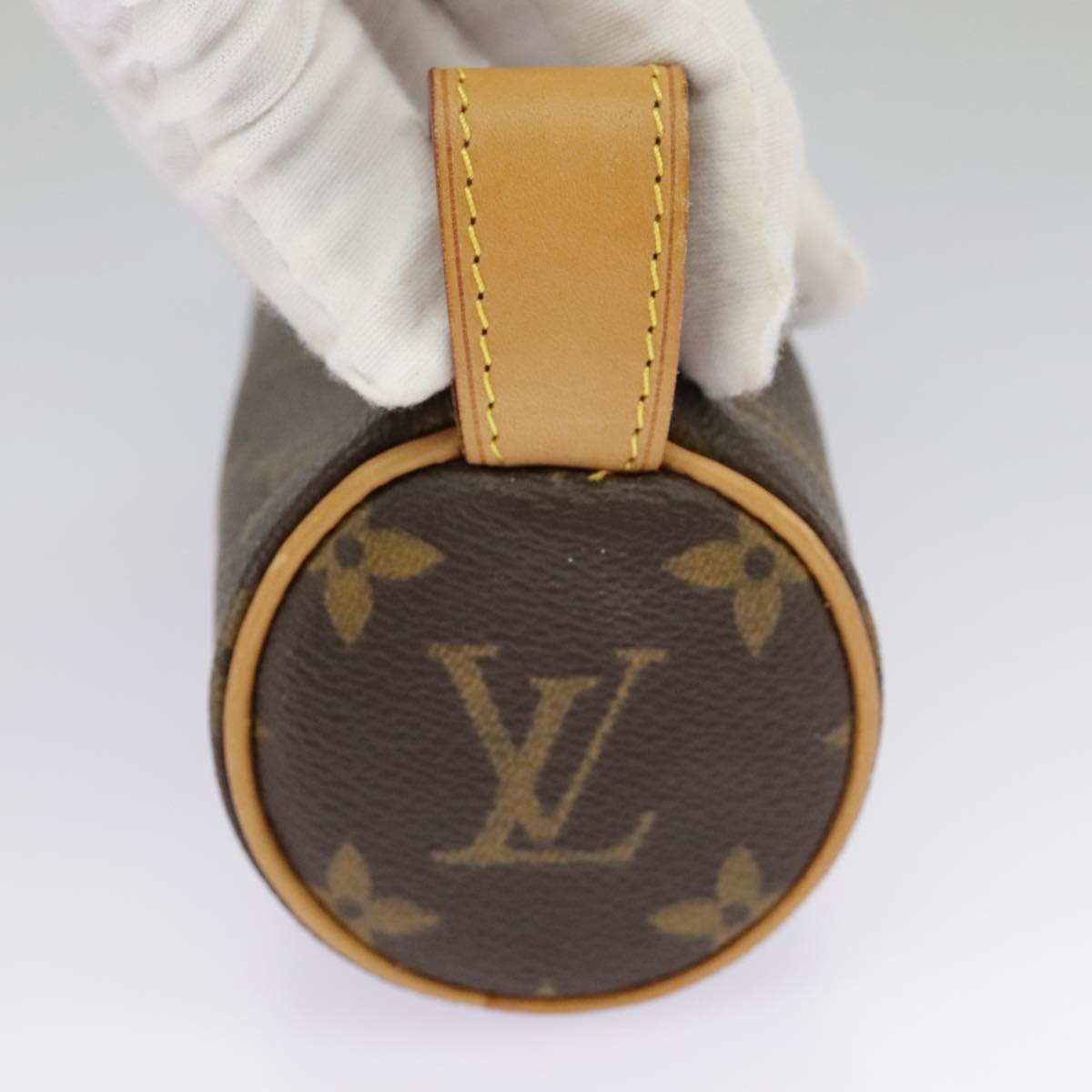 LOUIS VUITTON Monogram Trousse Rondo Pouch M47630 LV Auth 96900