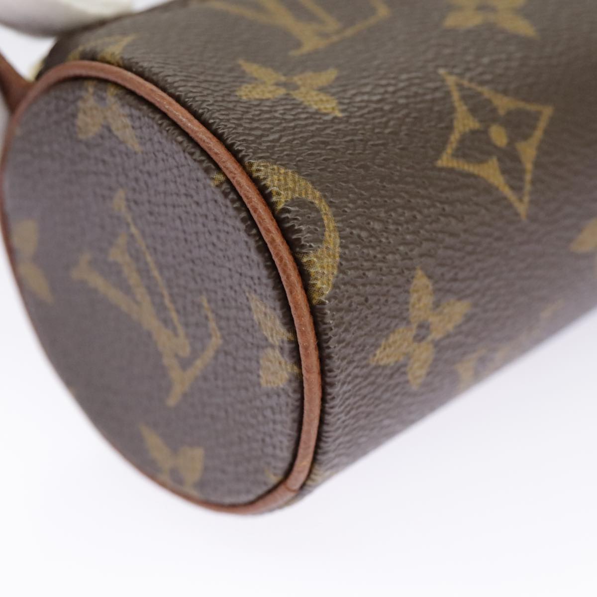 LOUIS VUITTON Monogram Papillon Pouch LV Auth 96901