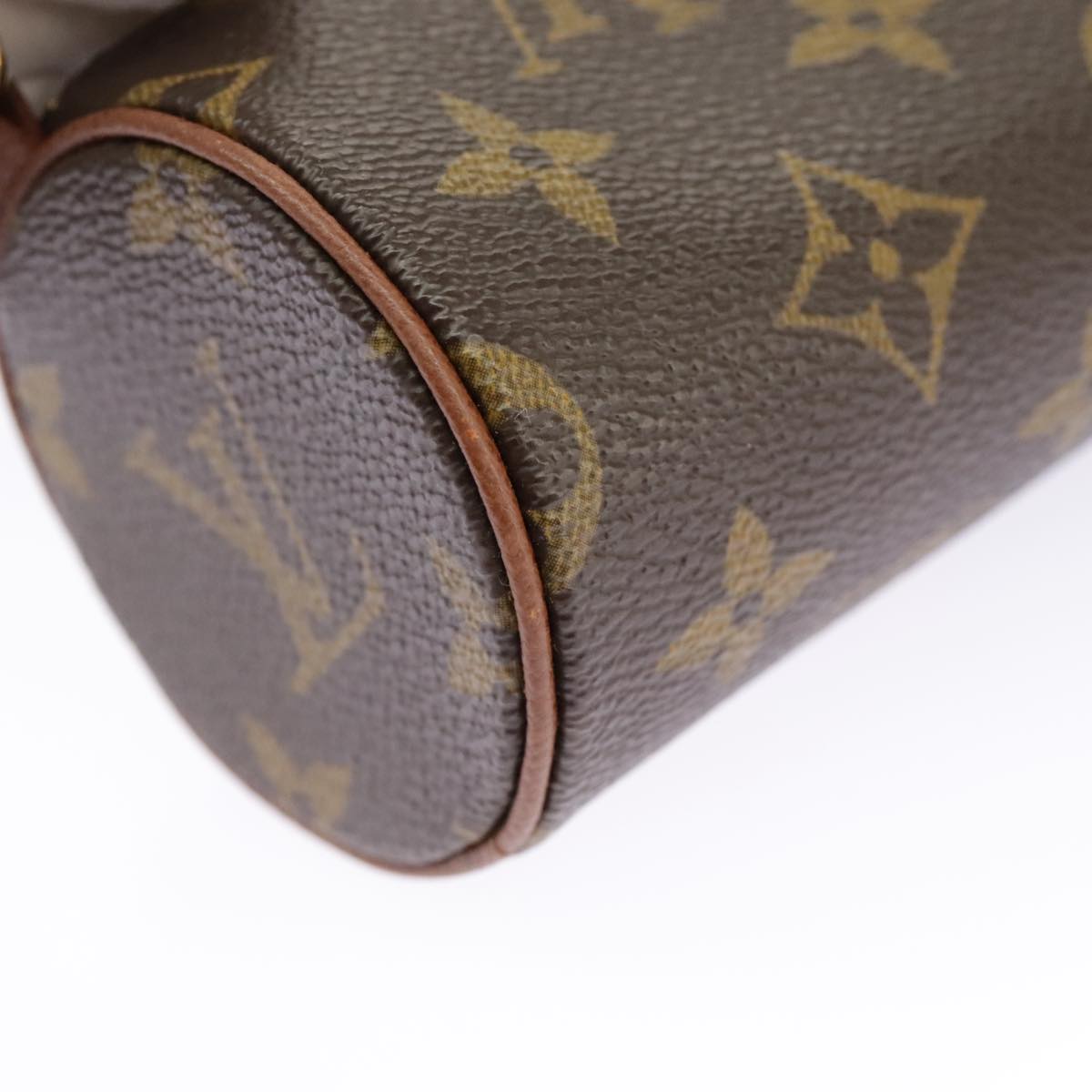 LOUIS VUITTON Monogram Papillon Pouch LV Auth 96901