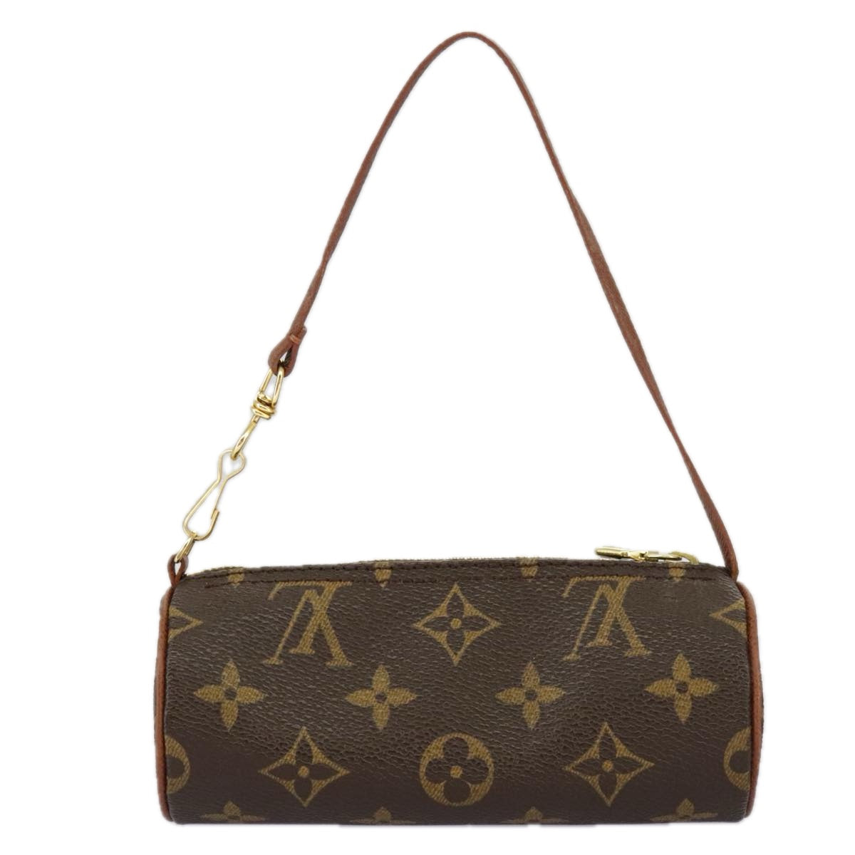 LOUIS VUITTON Monogram Papillon Pouch LV Auth 96901