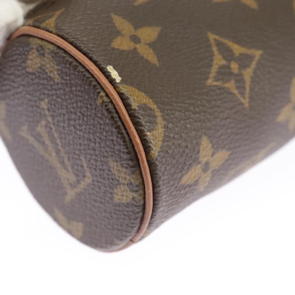 LOUIS VUITTON Monogram Papillon Pouch LV Auth 96902