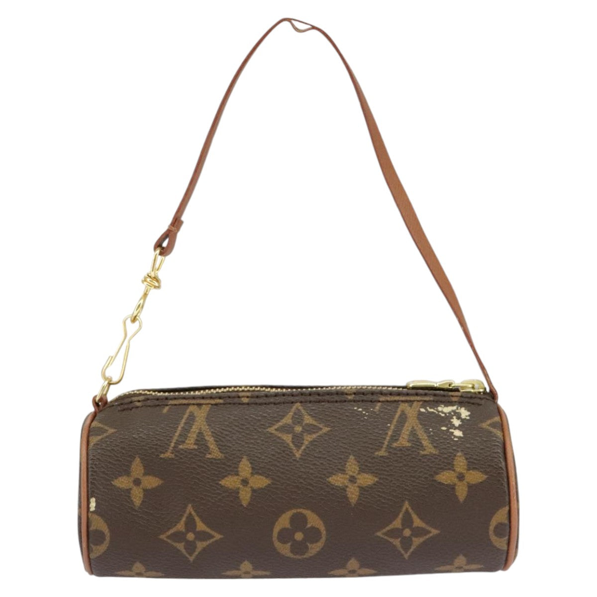 LOUIS VUITTON Monogram Papillon Pouch LV Auth 96902