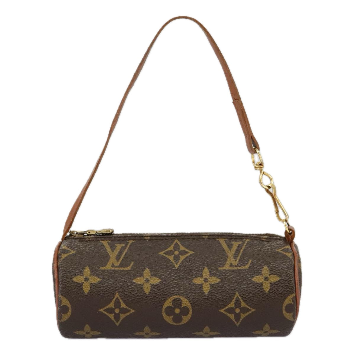 LOUIS VUITTON Monogram Papillon Pouch Pouch LV Auth 96903