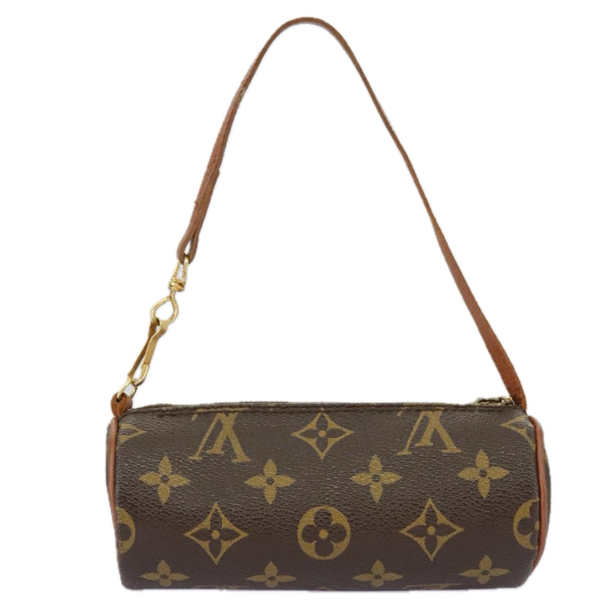 LOUIS VUITTON Monogram Papillon Pouch Pouch LV Auth 96903