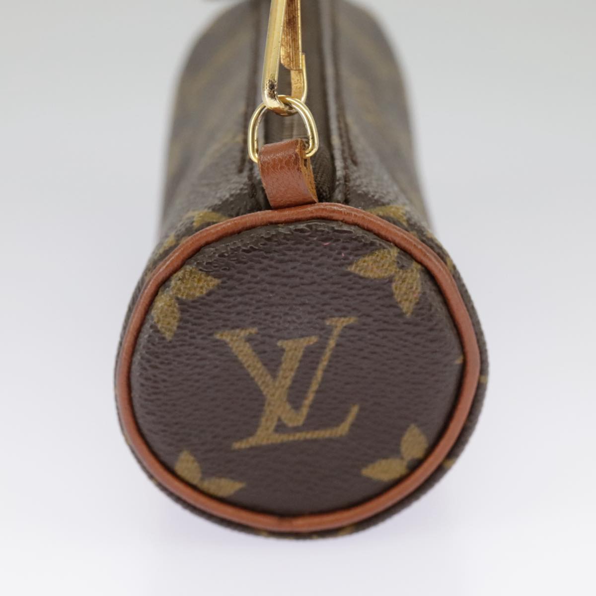 LOUIS VUITTON Monogram Papillon Pouch Pouch LV Auth 96903