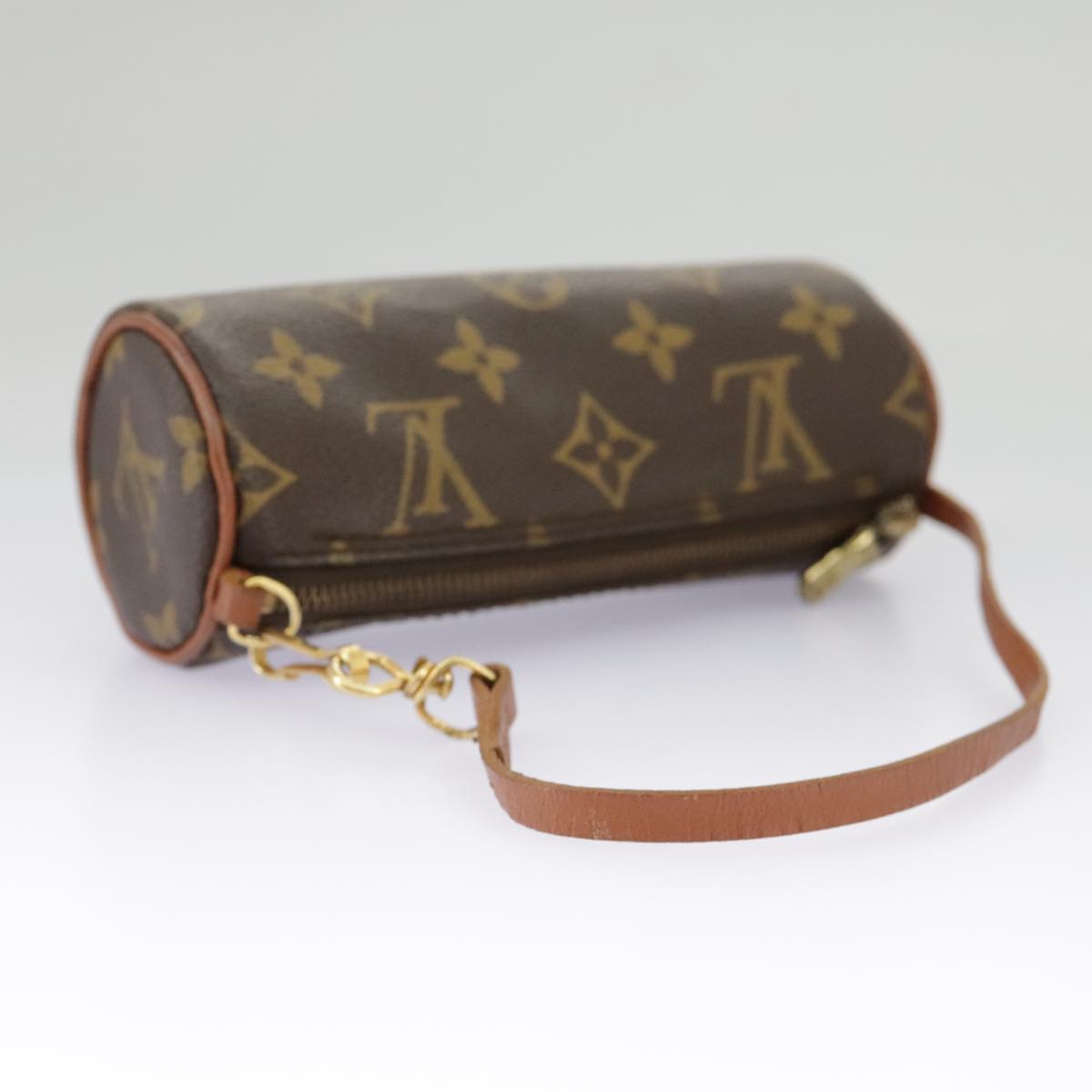 LOUIS VUITTON Monogram Papillon Pouch Pouch LV Auth 96903