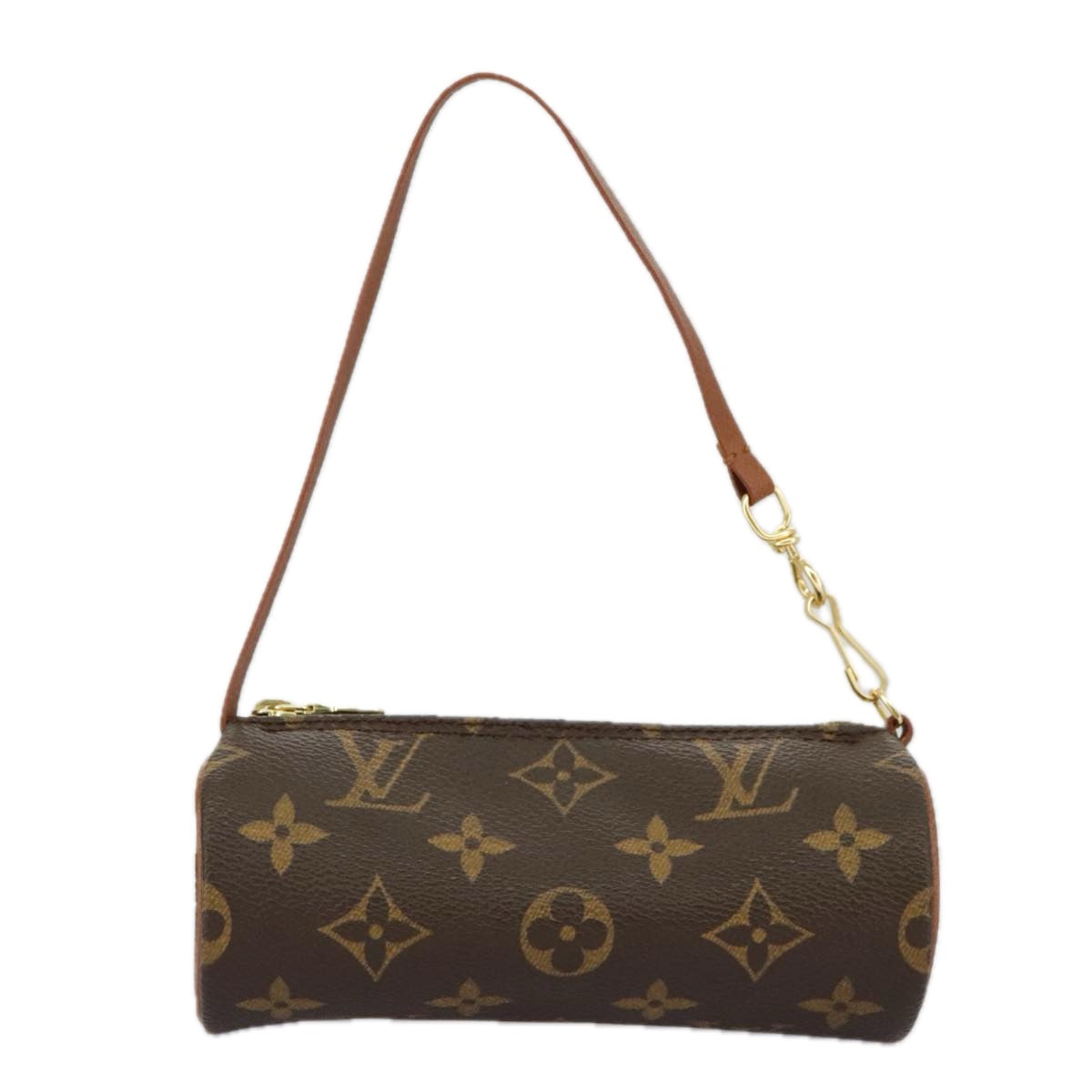 LOUIS VUITTON Monogram Papillon Pouch Pouch LV Auth 96904