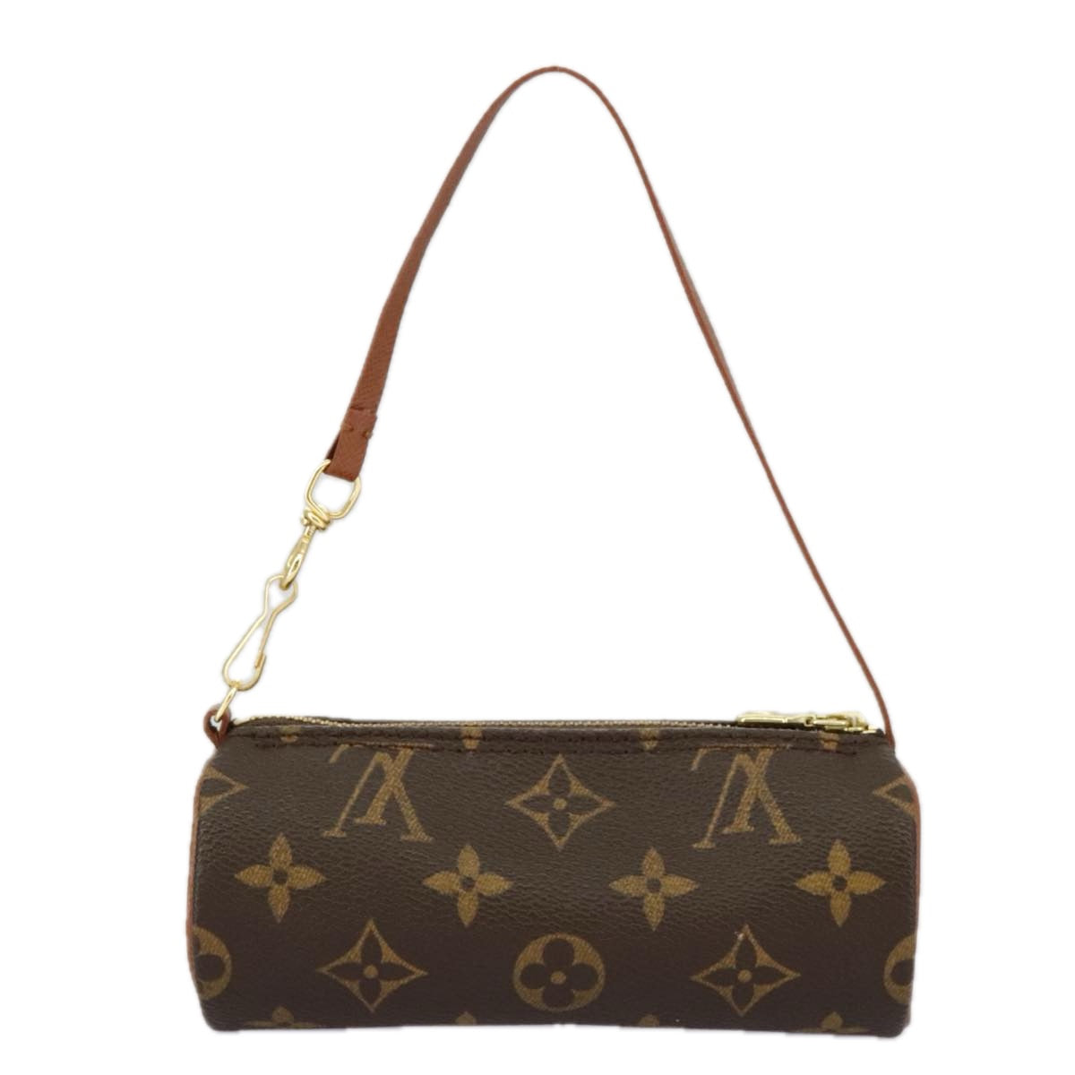 LOUIS VUITTON Monogram Papillon Pouch Pouch LV Auth 96904