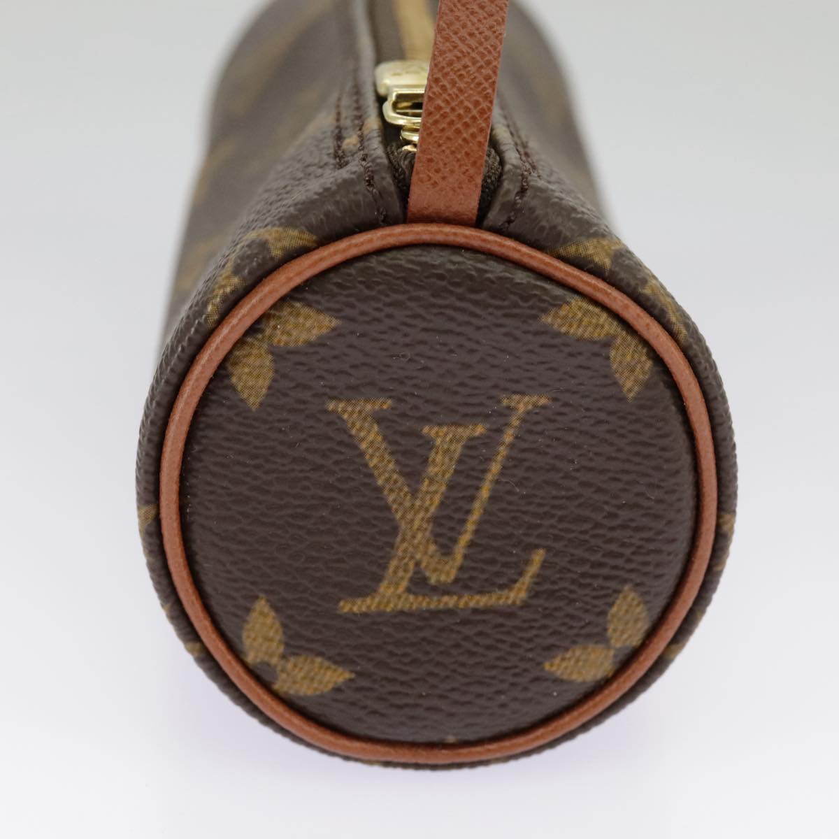 LOUIS VUITTON Monogram Papillon Pouch Pouch LV Auth 96904