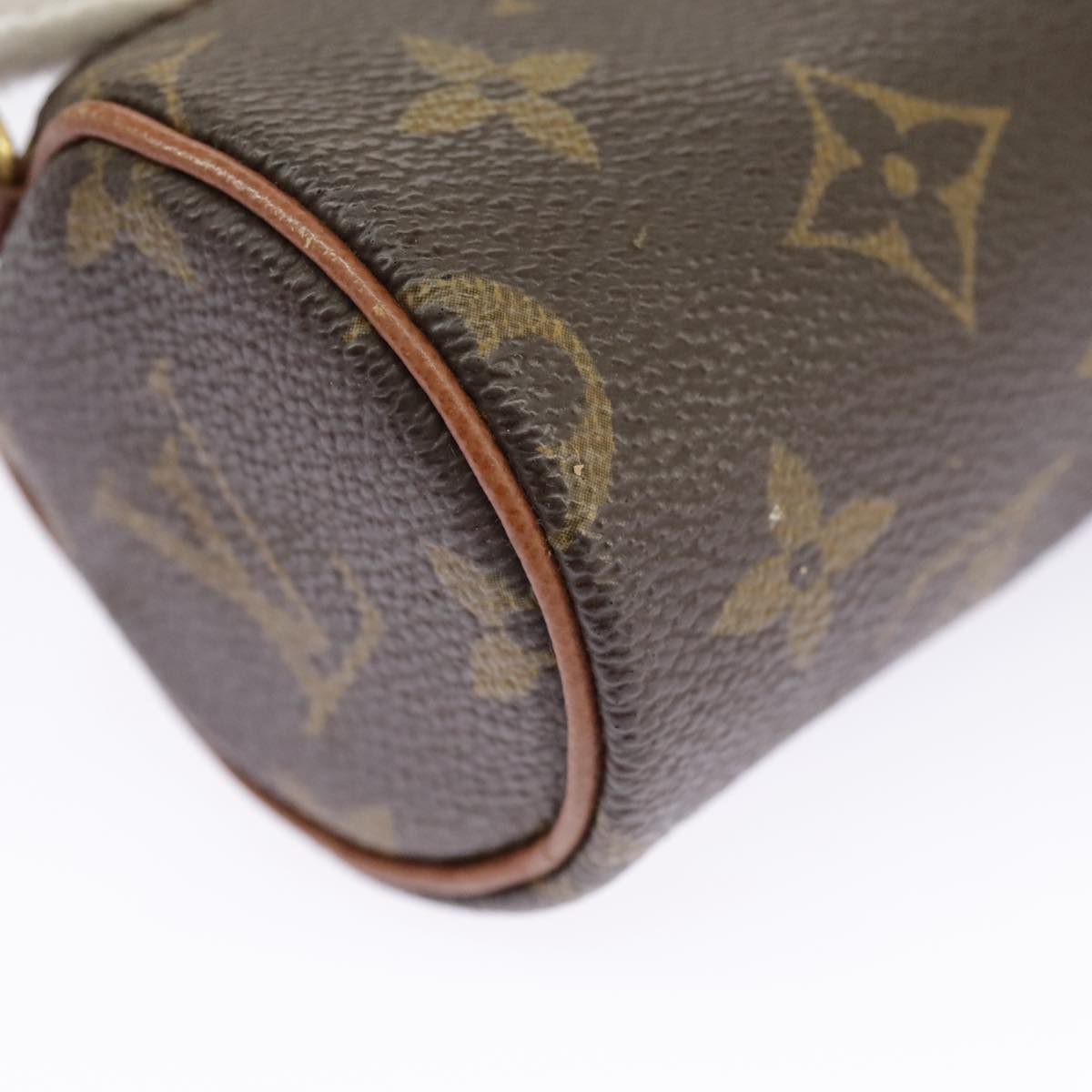 LOUIS VUITTON Monogram Papillon Pouch LV Auth 96905