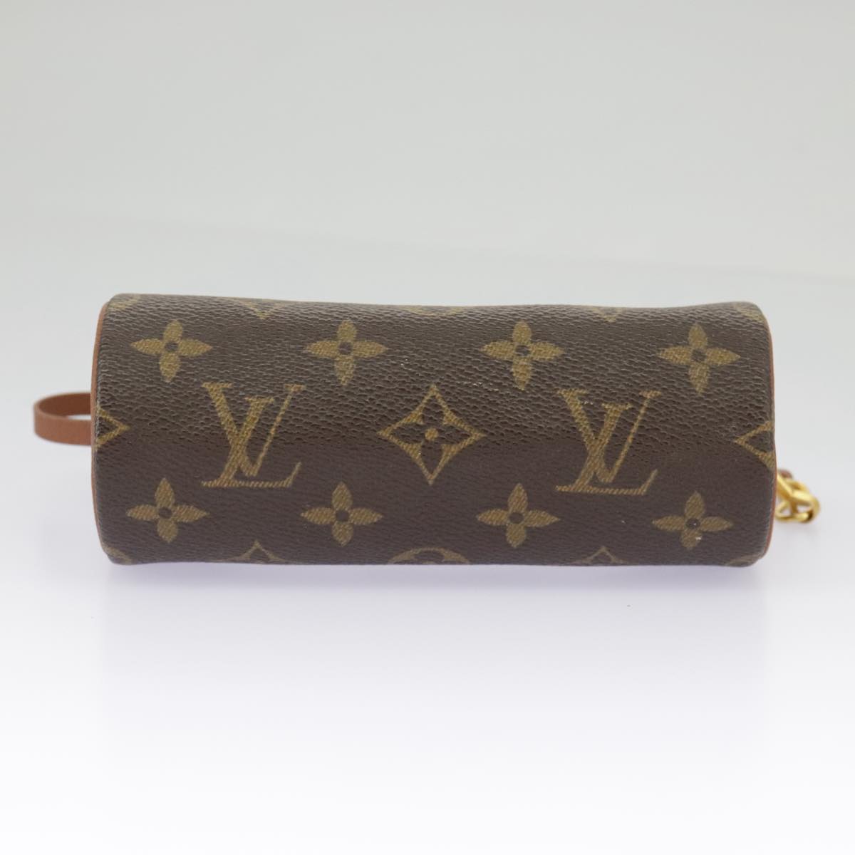 LOUIS VUITTON Monogram Papillon Pouch LV Auth 96905