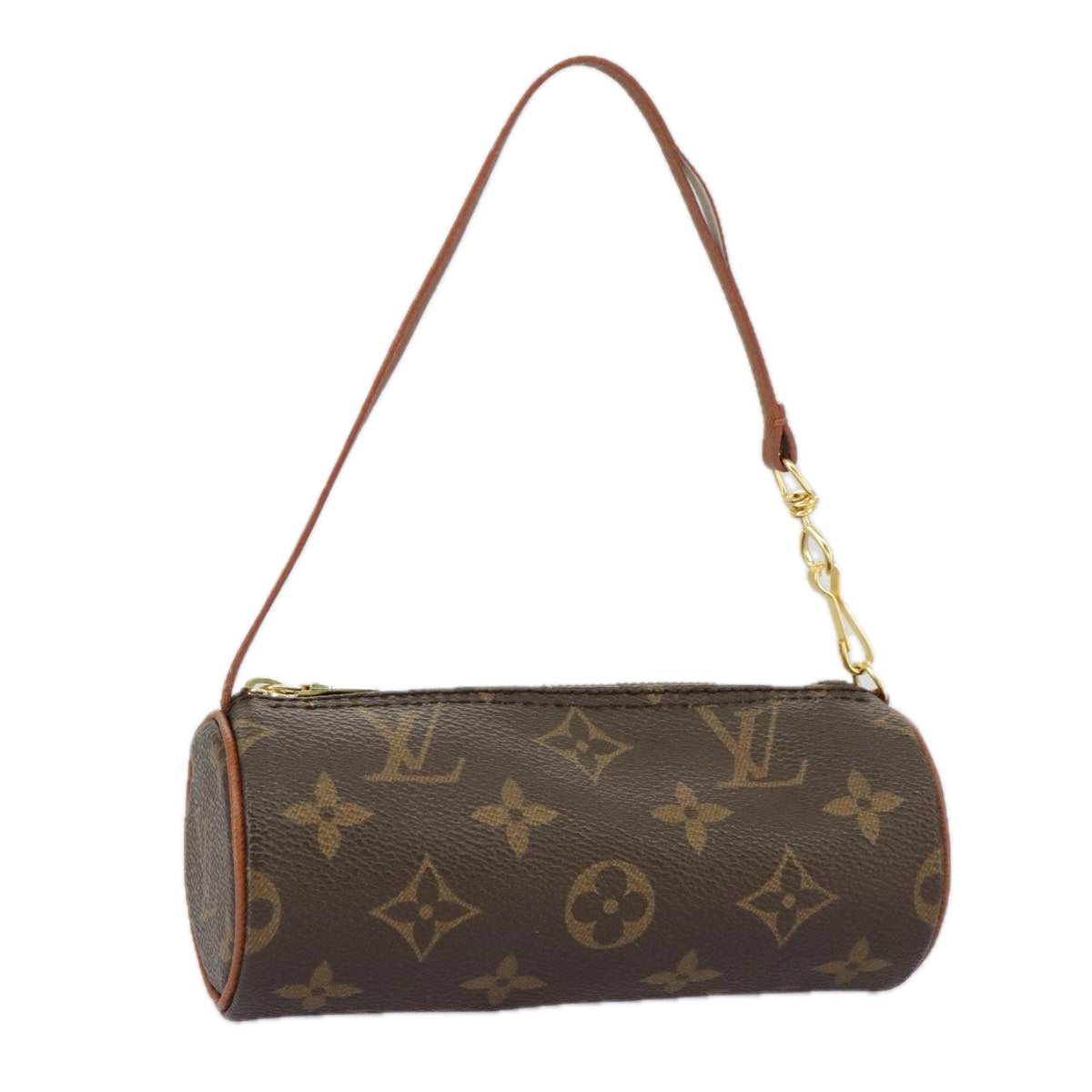 LOUIS VUITTON Monogram Papillon Pouch Pouch LV Auth 96906