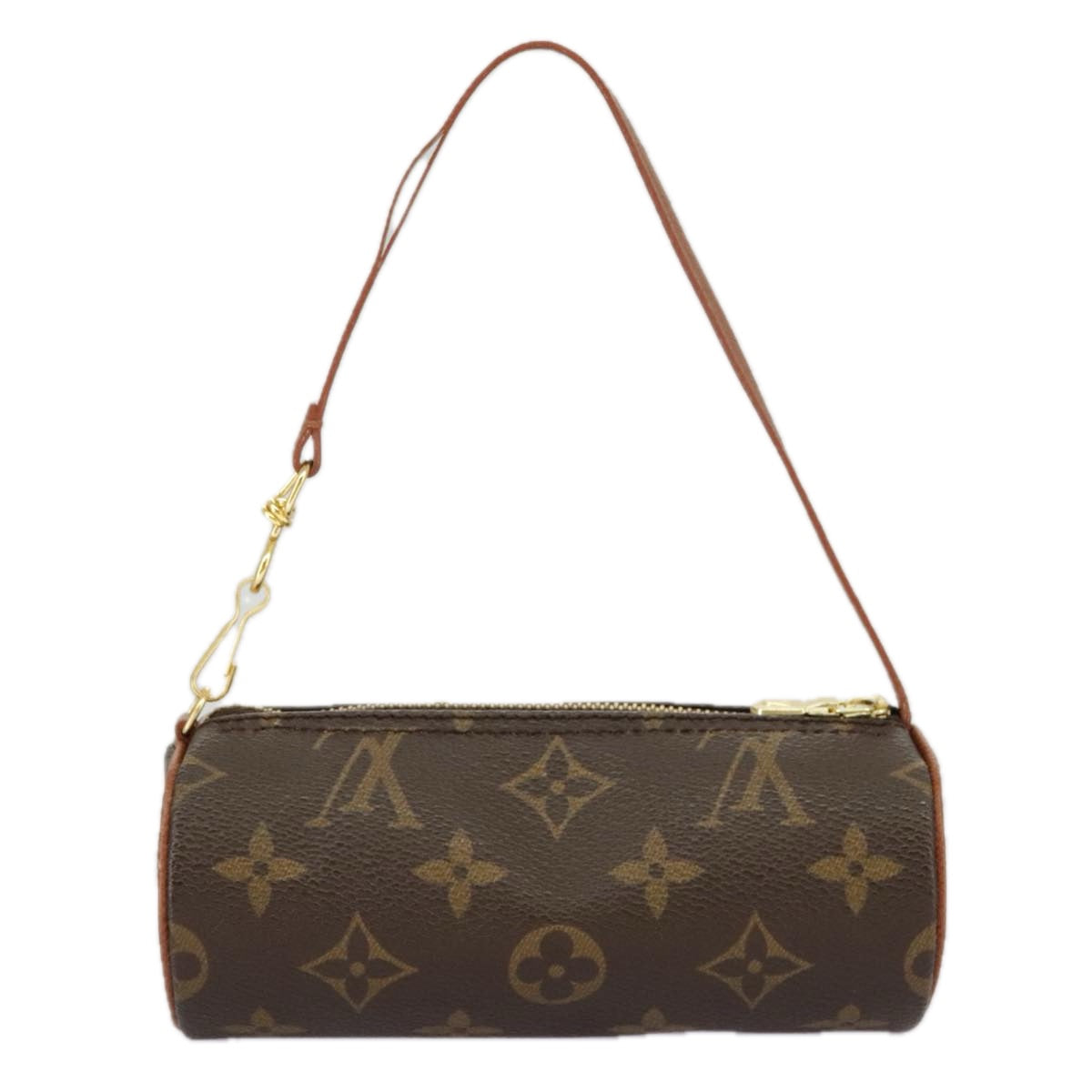 LOUIS VUITTON Monogram Papillon Pouch Pouch LV Auth 96906