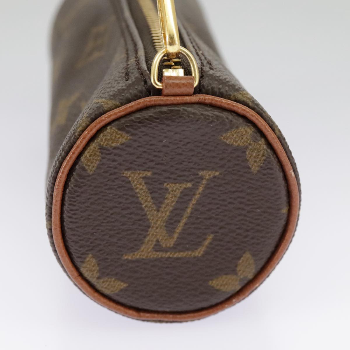 LOUIS VUITTON Monogram Papillon Pouch Pouch LV Auth 96906