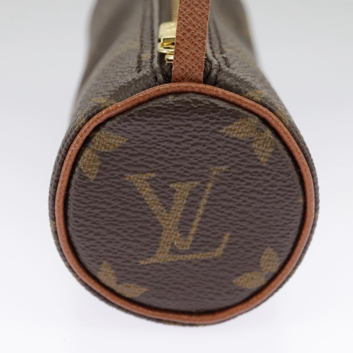 LOUIS VUITTON Monogram Papillon Pouch Pouch LV Auth 96906