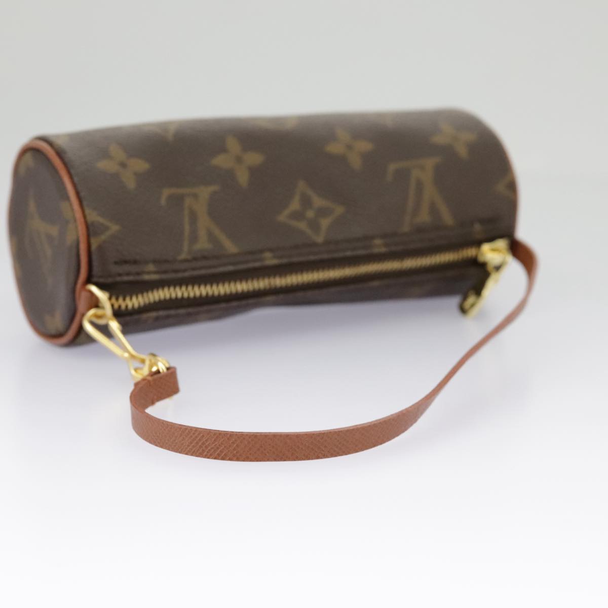 LOUIS VUITTON Monogram Papillon Pouch Pouch LV Auth 96906