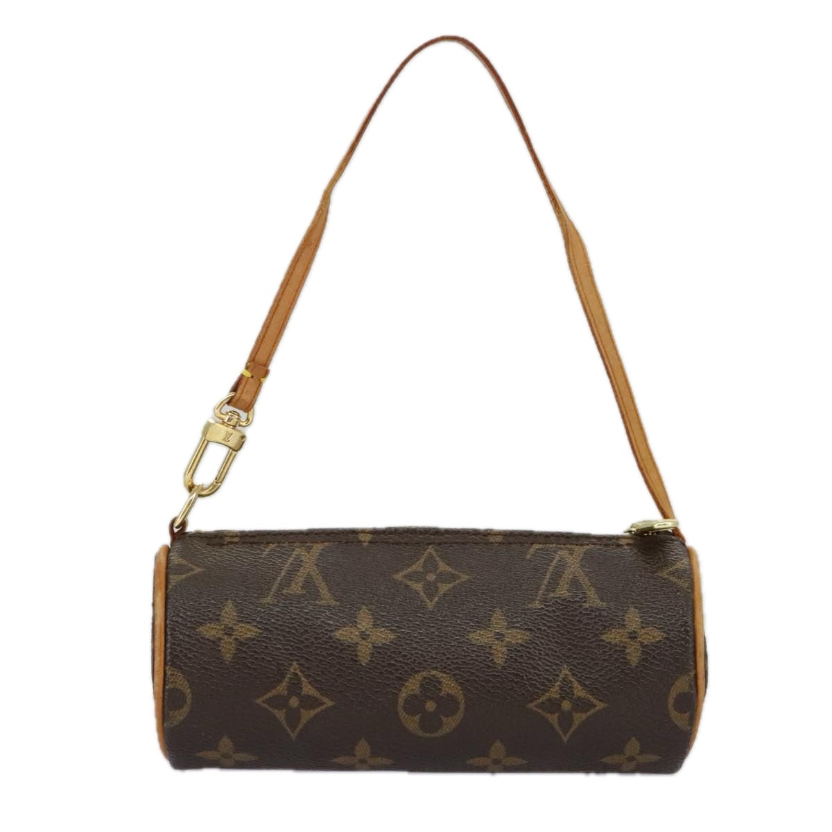 LOUIS VUITTON Monogram Papillon Pouch LV Auth 96907