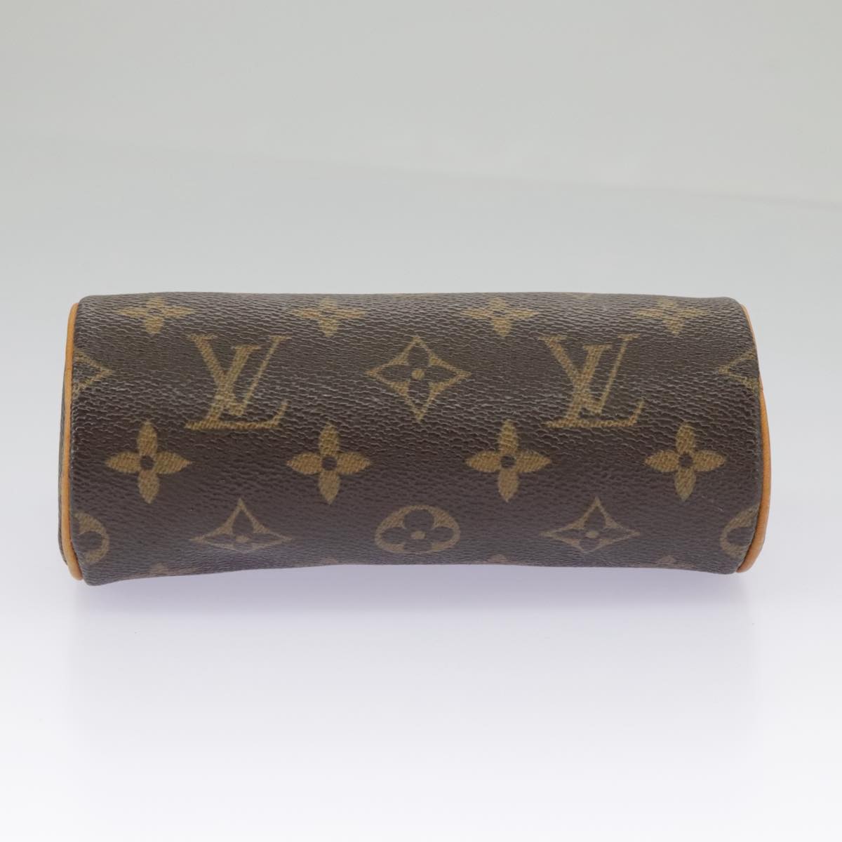 LOUIS VUITTON Monogram Papillon Pouch LV Auth 96907