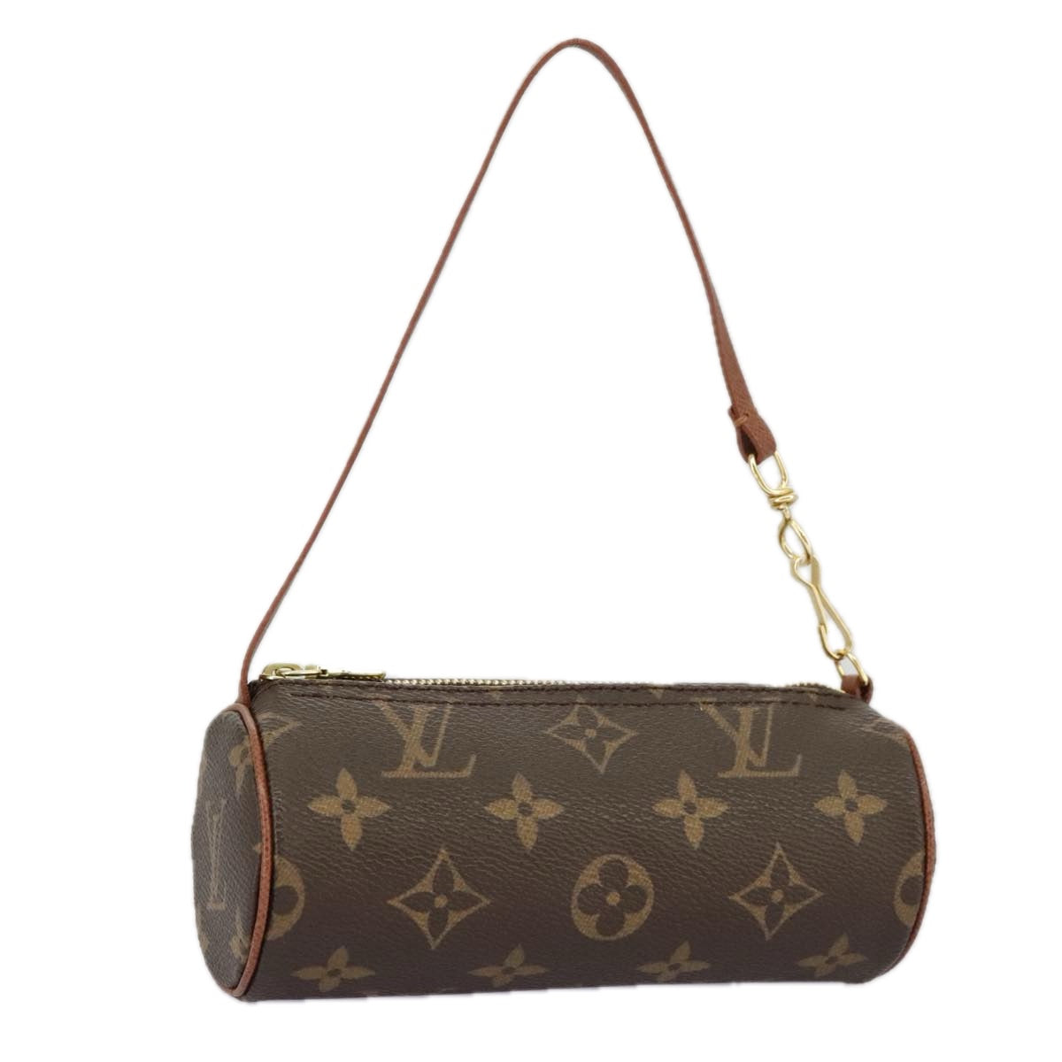 LOUIS VUITTON Monogram Papillon Pouch LV Auth 96908