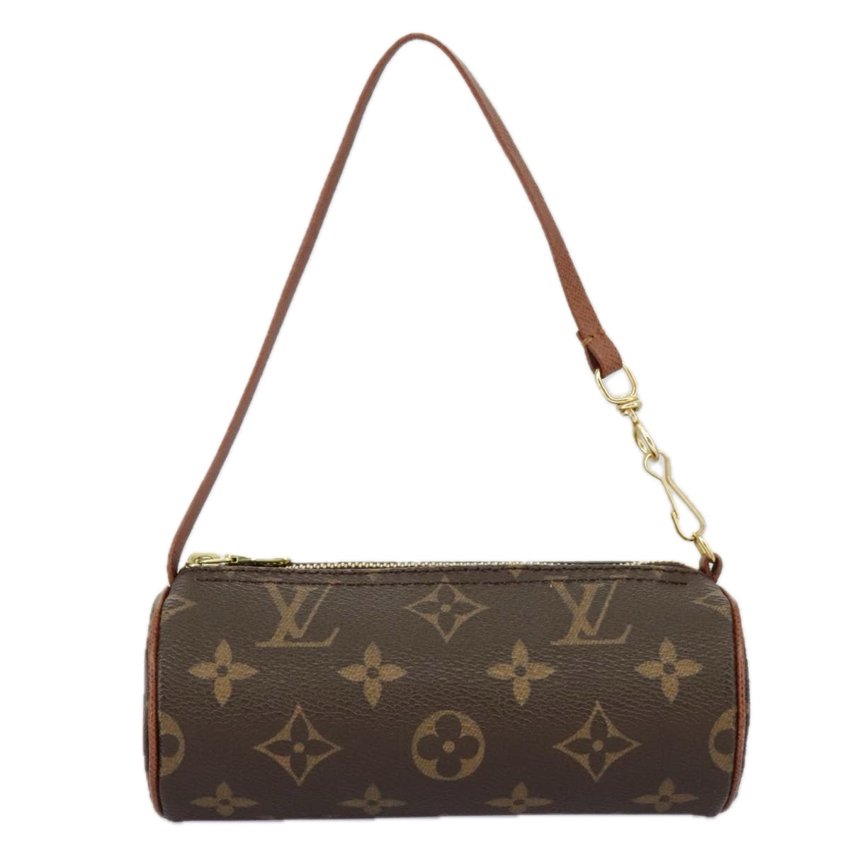 LOUIS VUITTON Monogram Papillon Pouch LV Auth 96908