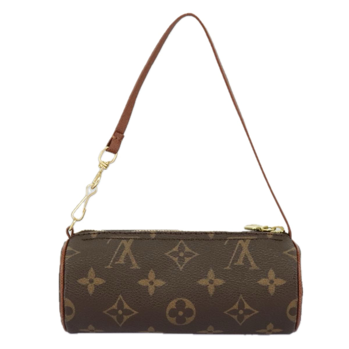 LOUIS VUITTON Monogram Papillon Pouch LV Auth 96908