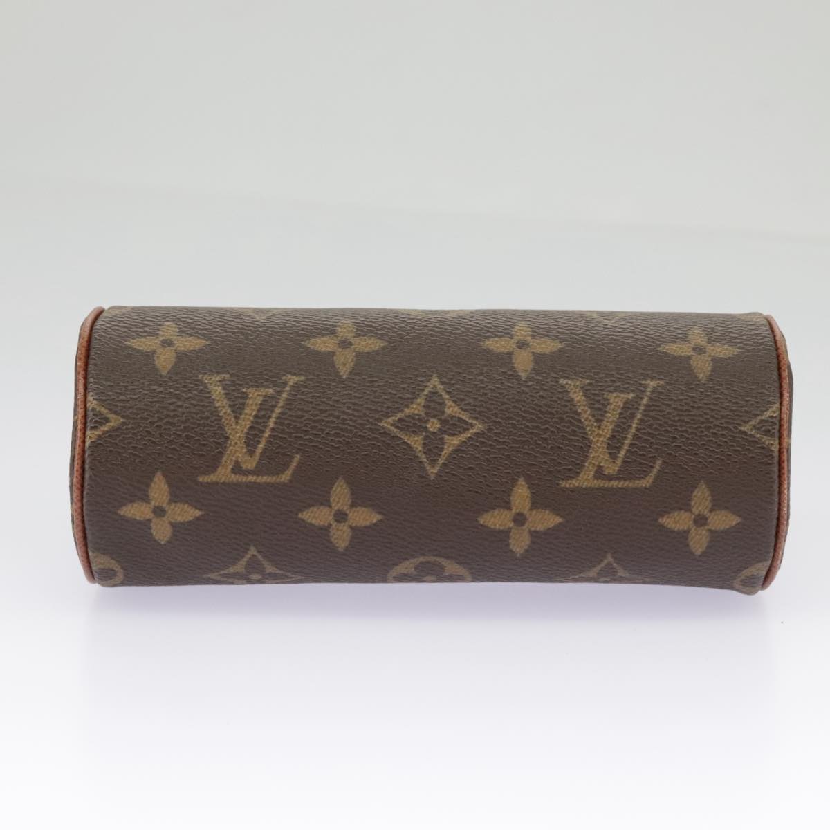 LOUIS VUITTON Monogram Papillon Pouch LV Auth 96908