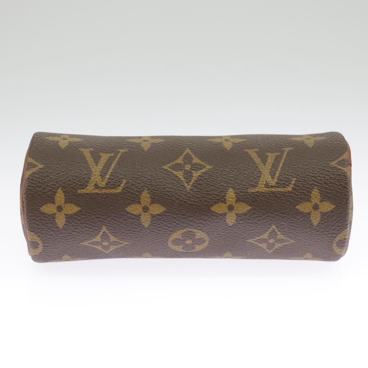 LOUIS VUITTON Monogram Papillon Pouch LV Auth 96909