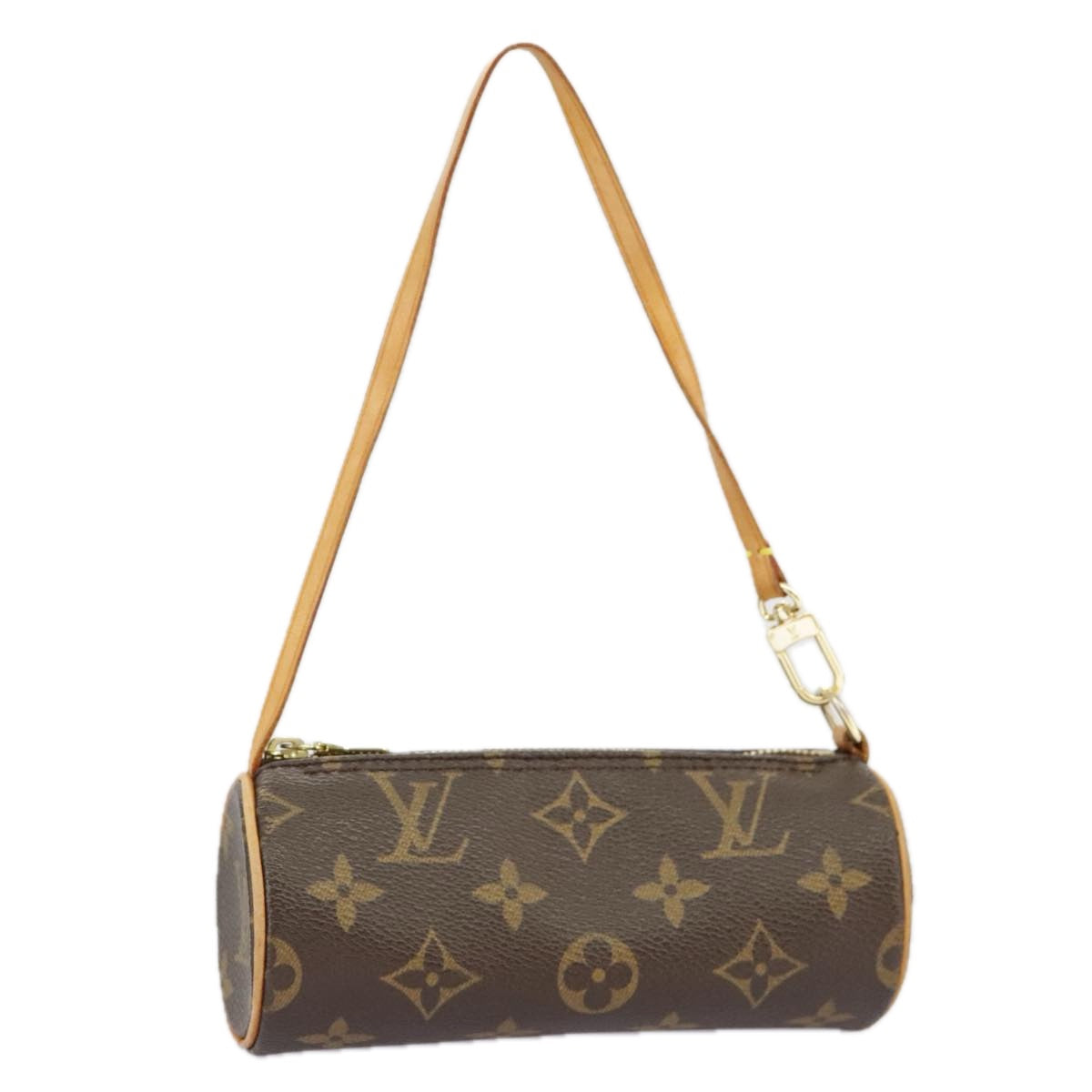 LOUIS VUITTON Monogram Papillon Pouch Pouch LV Auth 96910