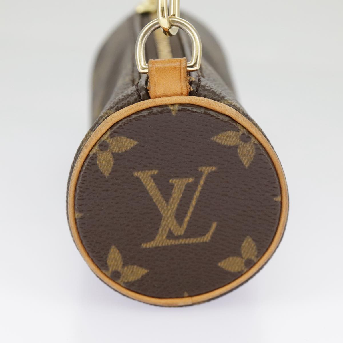 LOUIS VUITTON Monogram Papillon Pouch Pouch LV Auth 96910